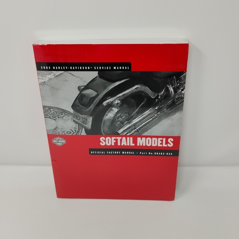 2002 Harley Davidson Service Manual Softail Models SEALED New 99482-02A